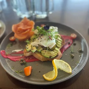 Smoked Salmon Avocado Toast