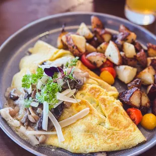 Mushroom Omelette