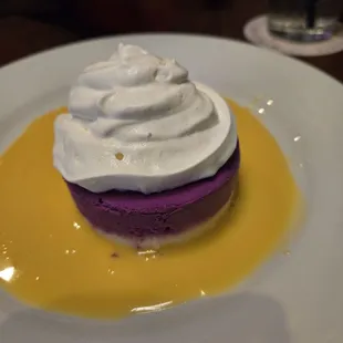 Ube cheesecake