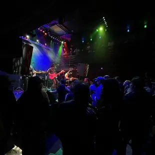 Mike and the Moonpies on stage at the 8x10 in Baltimore.
