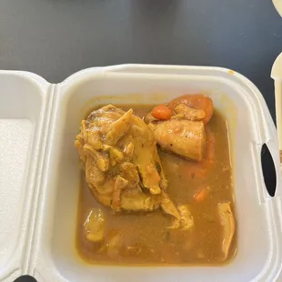 Curry chicken