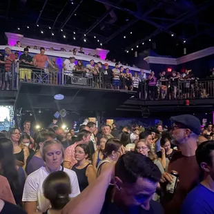 a crowd of people at a concert