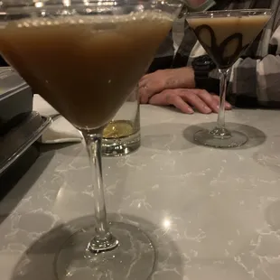 Espresso Martini and Chocolate Martini