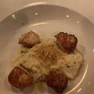 Scallop appetizer