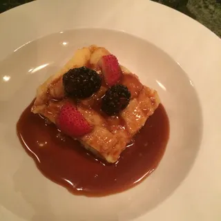 White Chocolate Bread Pudding