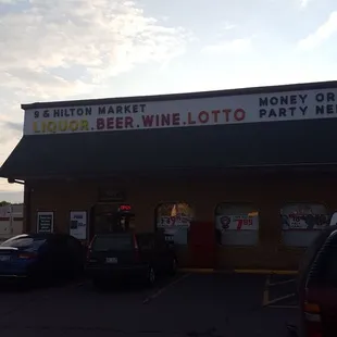the outside of the store