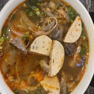 Bun Bo Hue- Spicy Beef Noodle Soup