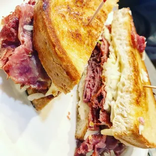Corned beef sandwich! Delicious!