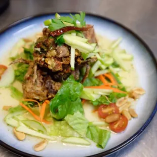 Soft Shell Crab Salad