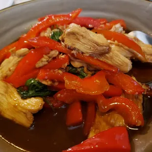 Spicy Basil Chicken