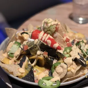 Grilled Chicken Nachos