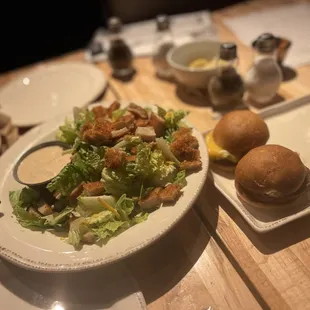 Crispy Chicken Salad and Cheeseburger Sliders