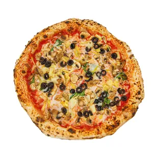 pizza, food