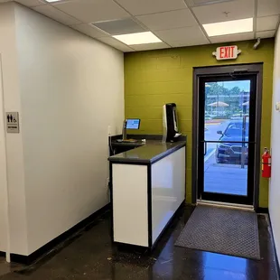 Aug 2021: Interior Pic 9 of 11-- Pickup, Uber Eats, &amp; Door Dash entrance
