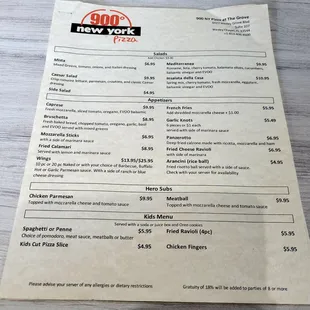 Aug 2021: Menu P. 1 of 4