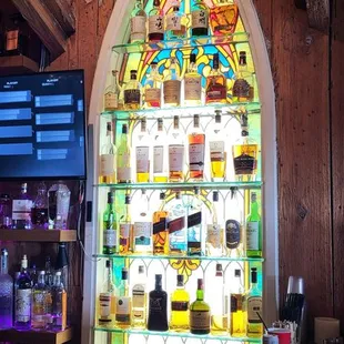 The stained glass church of alcohol.  AMEN.