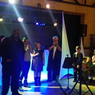 D.J. Helped to save the night!!!