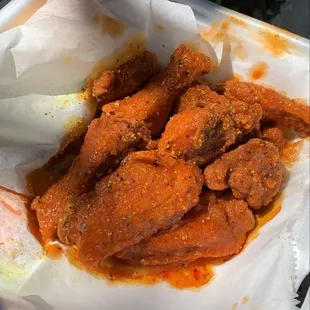 Party 10 Piece Wings Hot Lemon