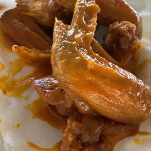 Whole 5 Piece Wings Honey Gold