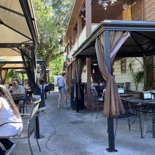 Outside patio