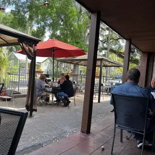 Outdoor seating