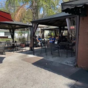 Outside patio