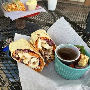 Thai Chicken Wrap