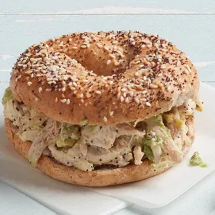 Chicken Salad on a Bagel
