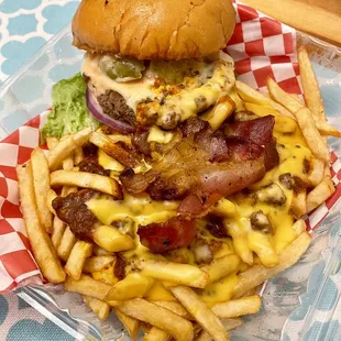 Classic Burger with 904 fries