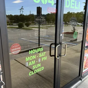 Business Hours now posted/updated