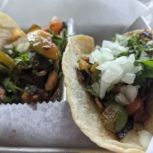 Vegan corn -Mexican style. Sooo good.