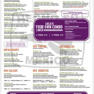 menu, sushi and sashimi