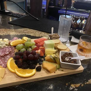 OMG!   This is the SMALL Charcuterie!   Best kept secret in Ft Smith.  And you won&apos;t find a better smoked old fashion