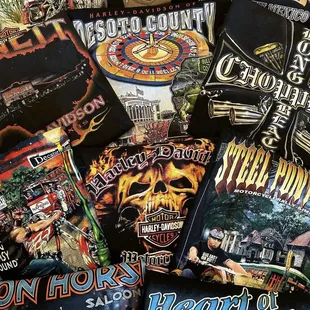 Tons of Harley Davidson