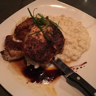 Blackened Chicken Risotto