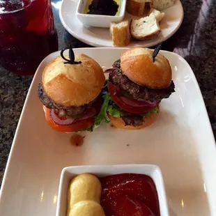 Kobe beef sliders