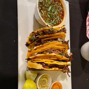 My Birria meal. Yum!!