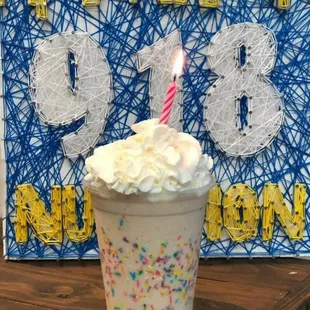 Birthday Cake Shake