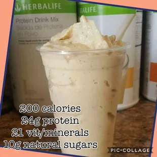 High protein shake w 24g protein