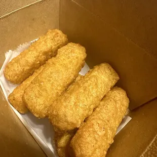 Mozzarella sticks