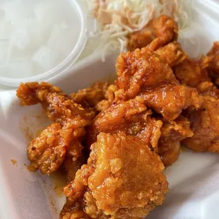 Popcorn Chicken Lunch Special (TikTok: @justandyvu)