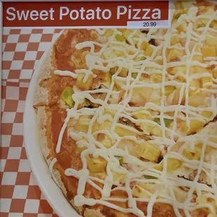 Sweet Potato Pizza