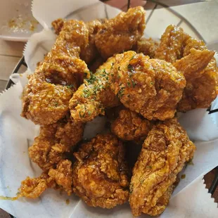 Honey garlic chicken