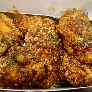 Hot BBQ Chicken Wings