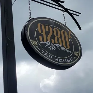  close up of the sign