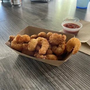 Popcorn shrimp
