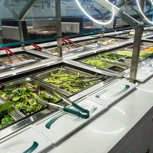 interior, salads