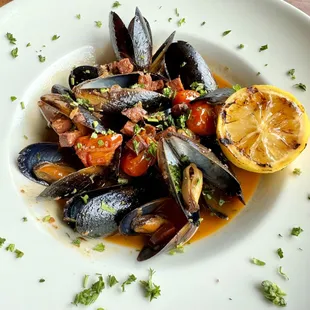 STEAMED MUSSELS