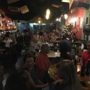 A packed Friday evening!