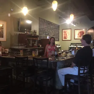 The hub at 95 and Vine with Shay presiding.